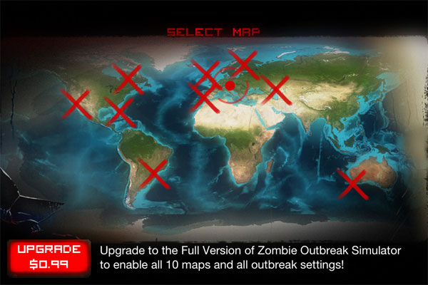 Zombie Outbreak Simulator Free for iOS version 1.0