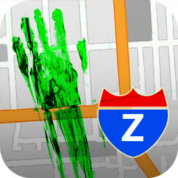 Zombie Outbreak Simulator for iOS Green Icon