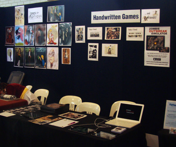 iZOS and Handwritten Games at Supanova